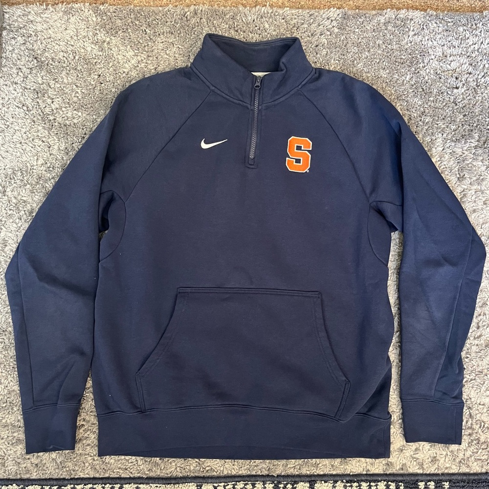Men’s Nike Syracuse University 1/4 Zip (size medium)